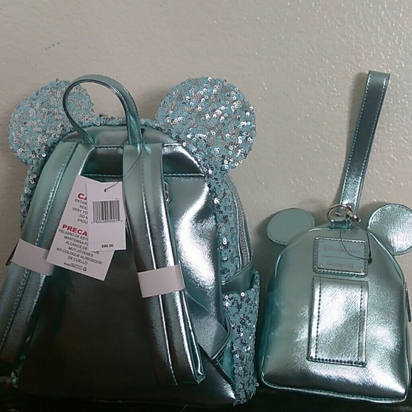 Disney Loungefly Arendalle Aqua set - Picture 3 of 8